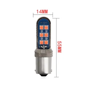 1 Pair Turn  Signal  Lamp 12smd Superbright Led Brake Lights
