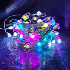 10M 33FT Built-in IC Individual Control USB RGB LED String Light   12 Modes Remote Control for Christmas Home Party