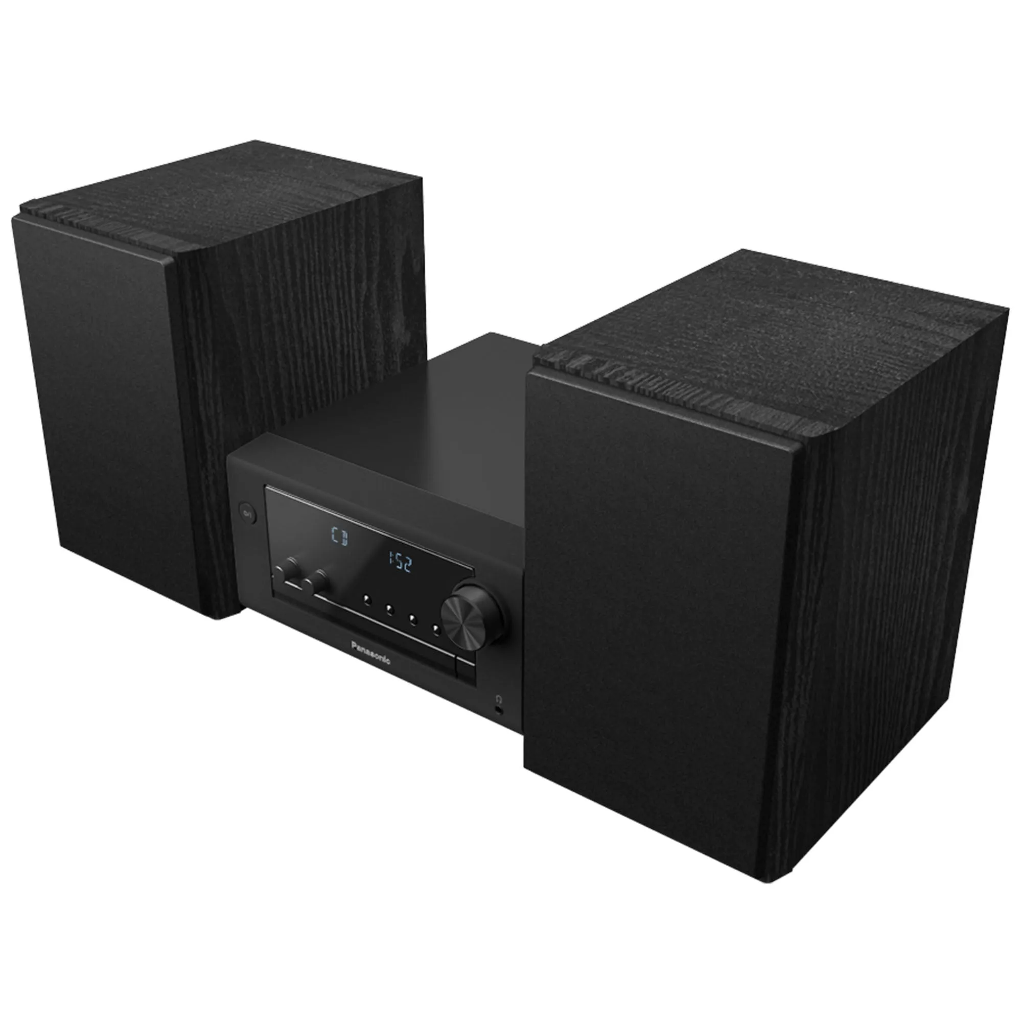 2-Way Speaker Stereo System with CD, Bluetooth and Radio