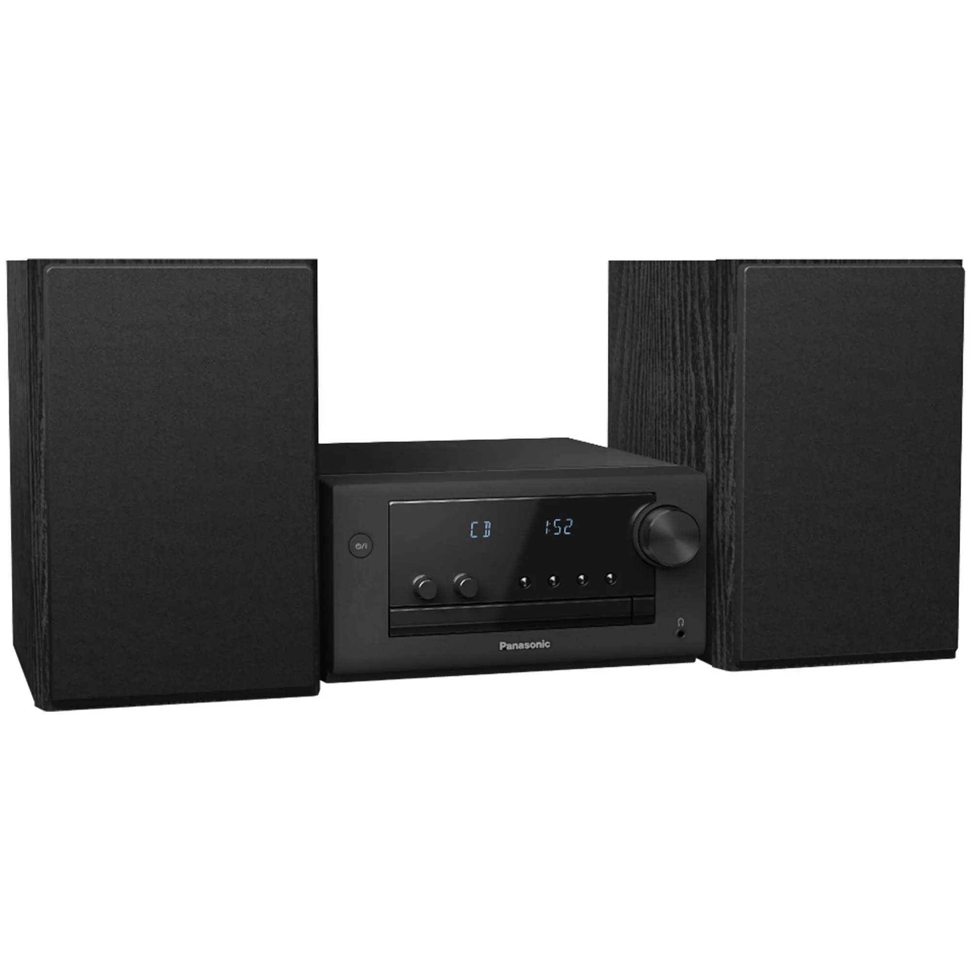 2-Way Speaker Stereo System with CD, Bluetooth and Radio