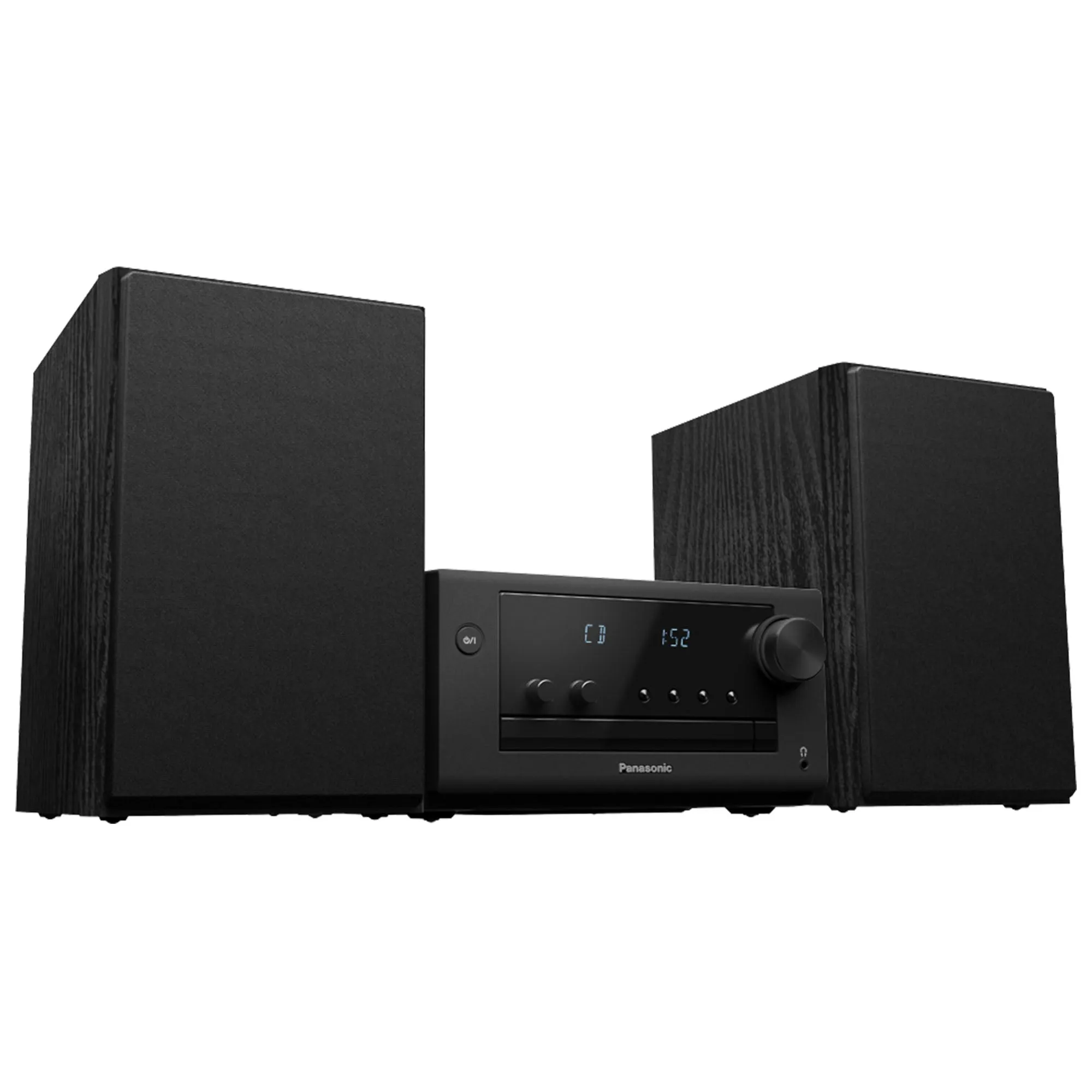 2-Way Speaker Stereo System with CD, Bluetooth and Radio