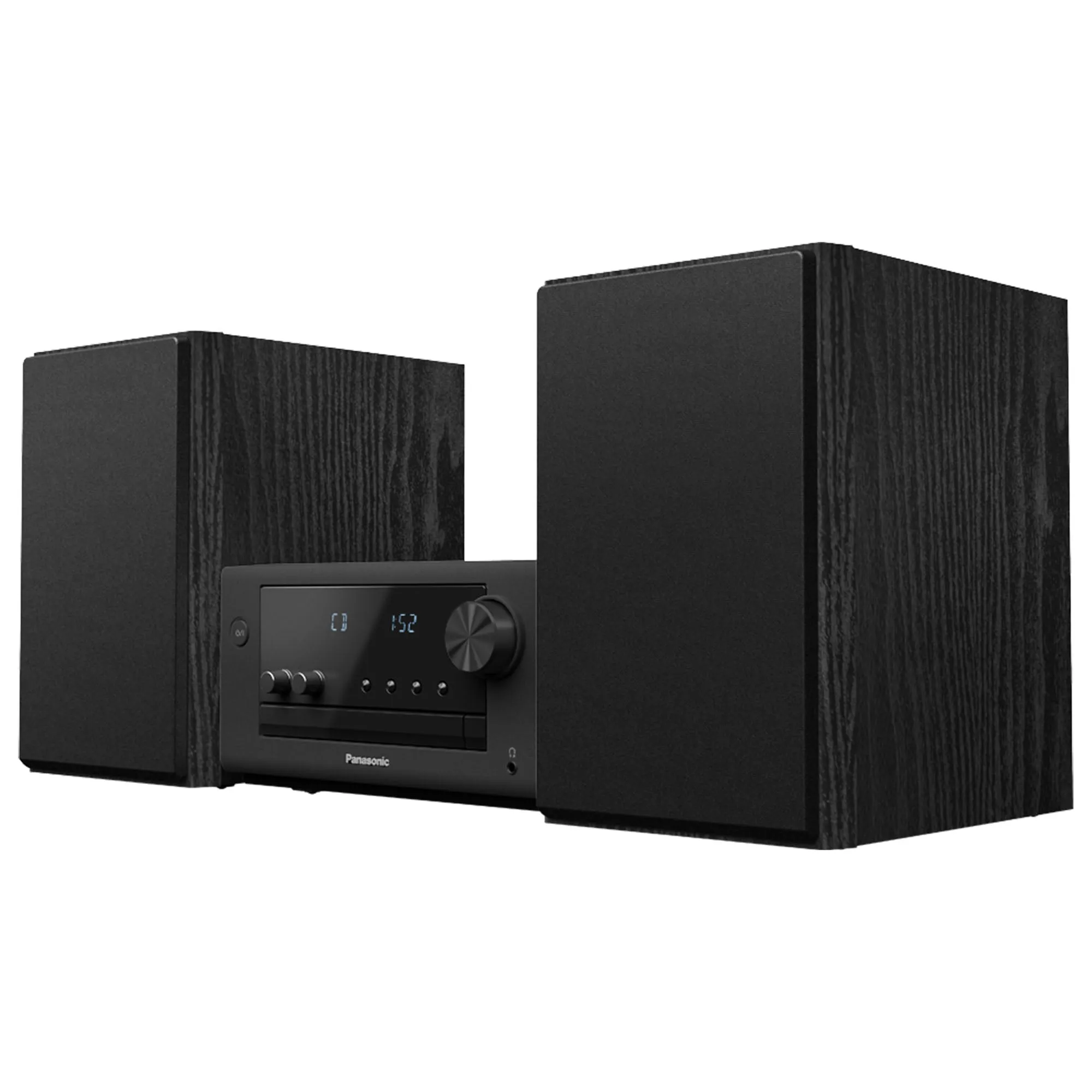 2-Way Speaker Stereo System with CD, Bluetooth and Radio