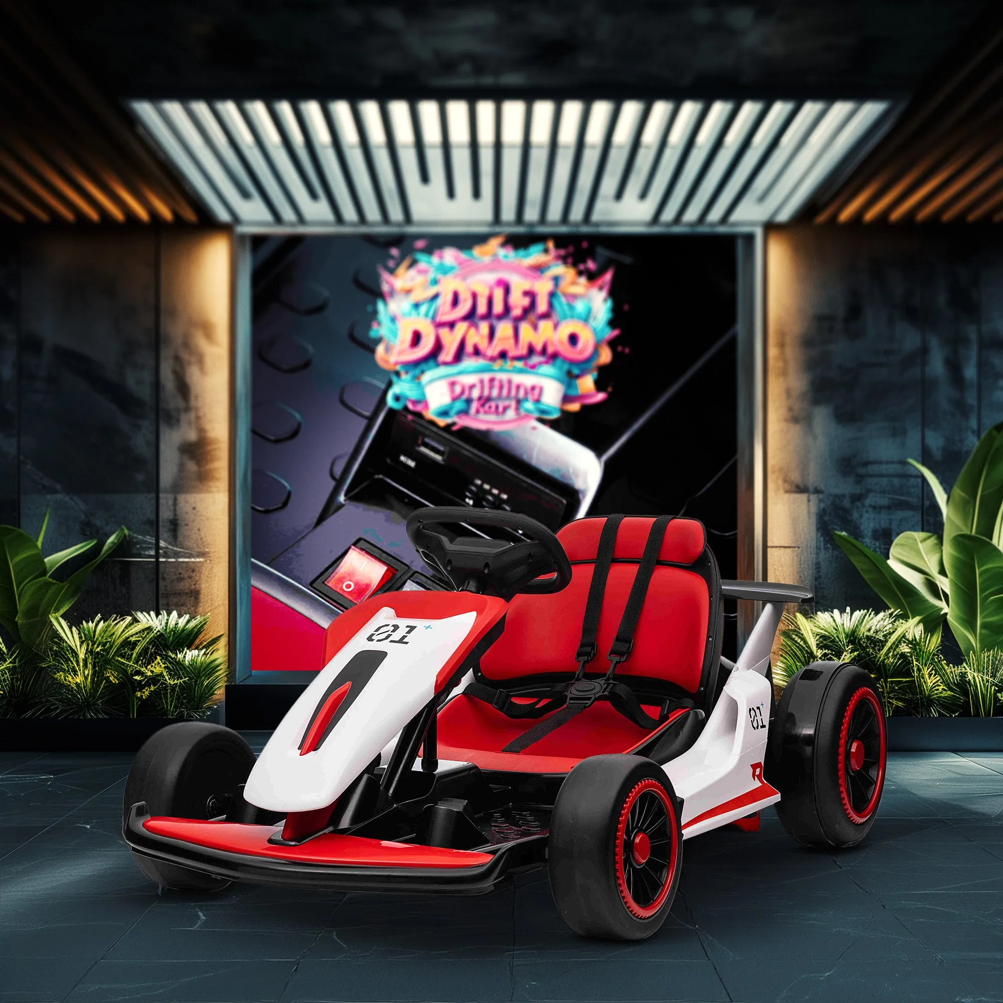 24V DriftDynamo: High-Performance Drift Go Kart