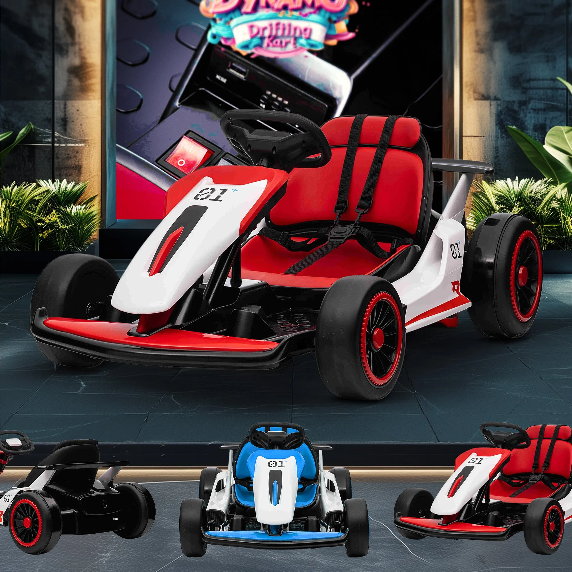 24V DriftDynamo: High-Performance Drift Go Kart