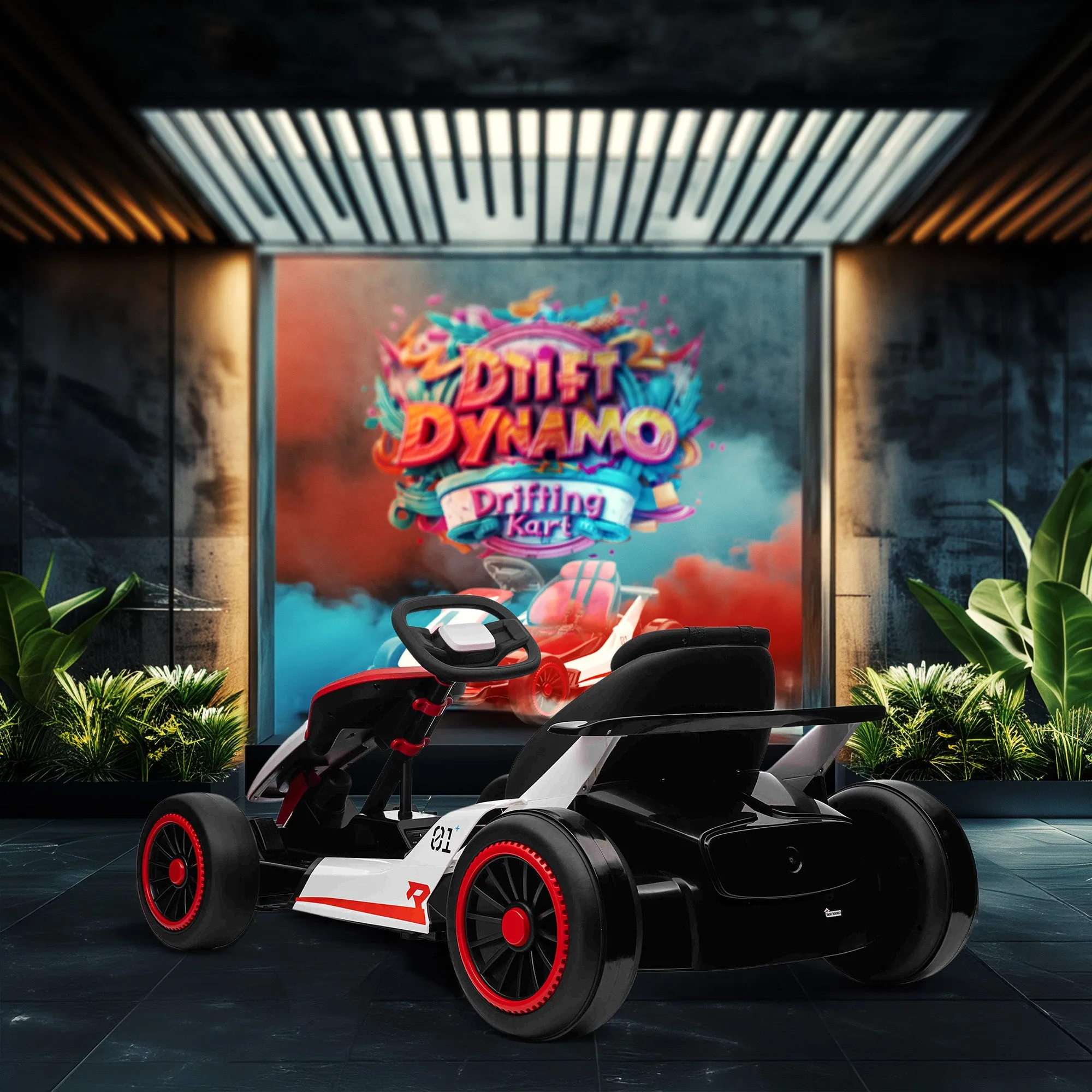 24V DriftDynamo: High-Performance Drift Go Kart