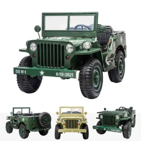 24V Hotchkiss Willys Jeep Style