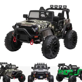 24V Jeep Wrangler Style Off Road 4x4