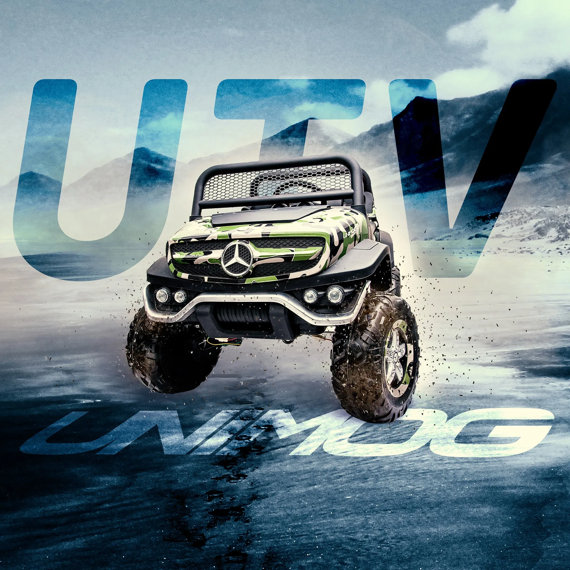 24V Mercedes Benz UniMog