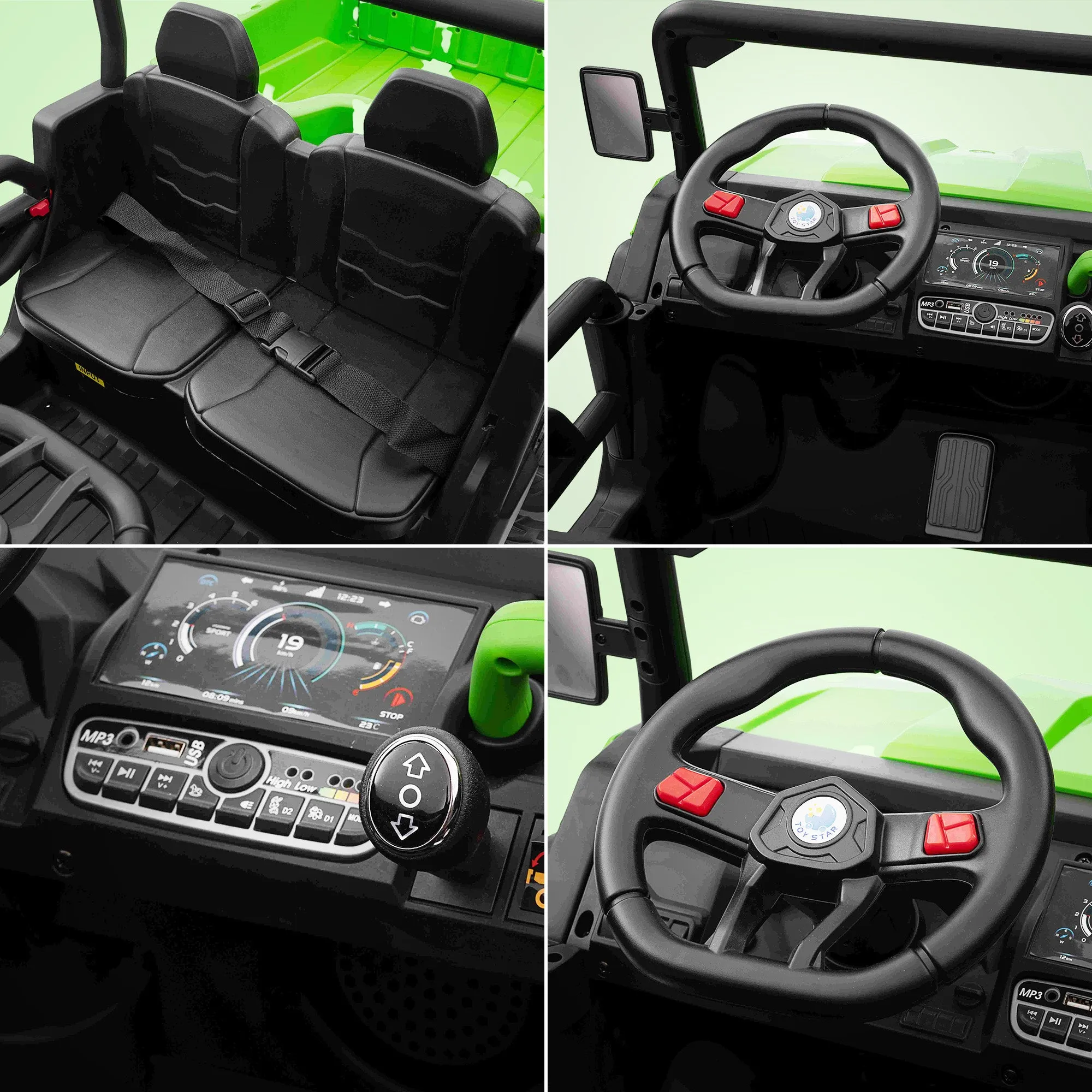 24V Polaris Ranger Style ATV6