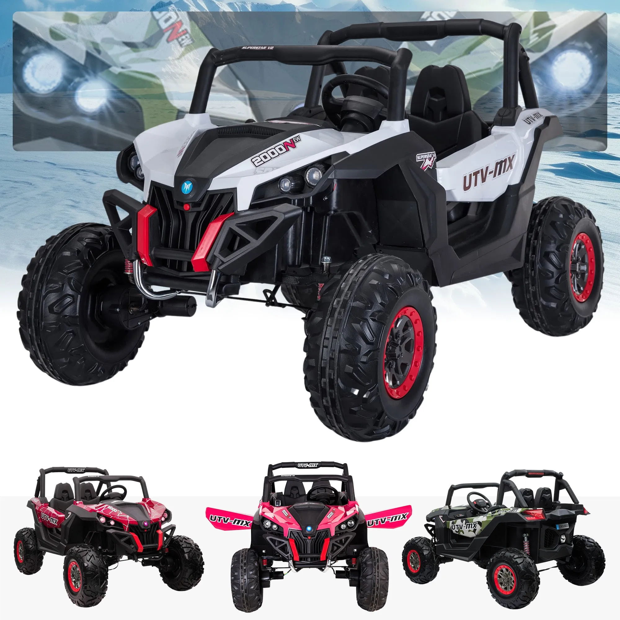24V RiiRoo MaxPow™ UTV-MX