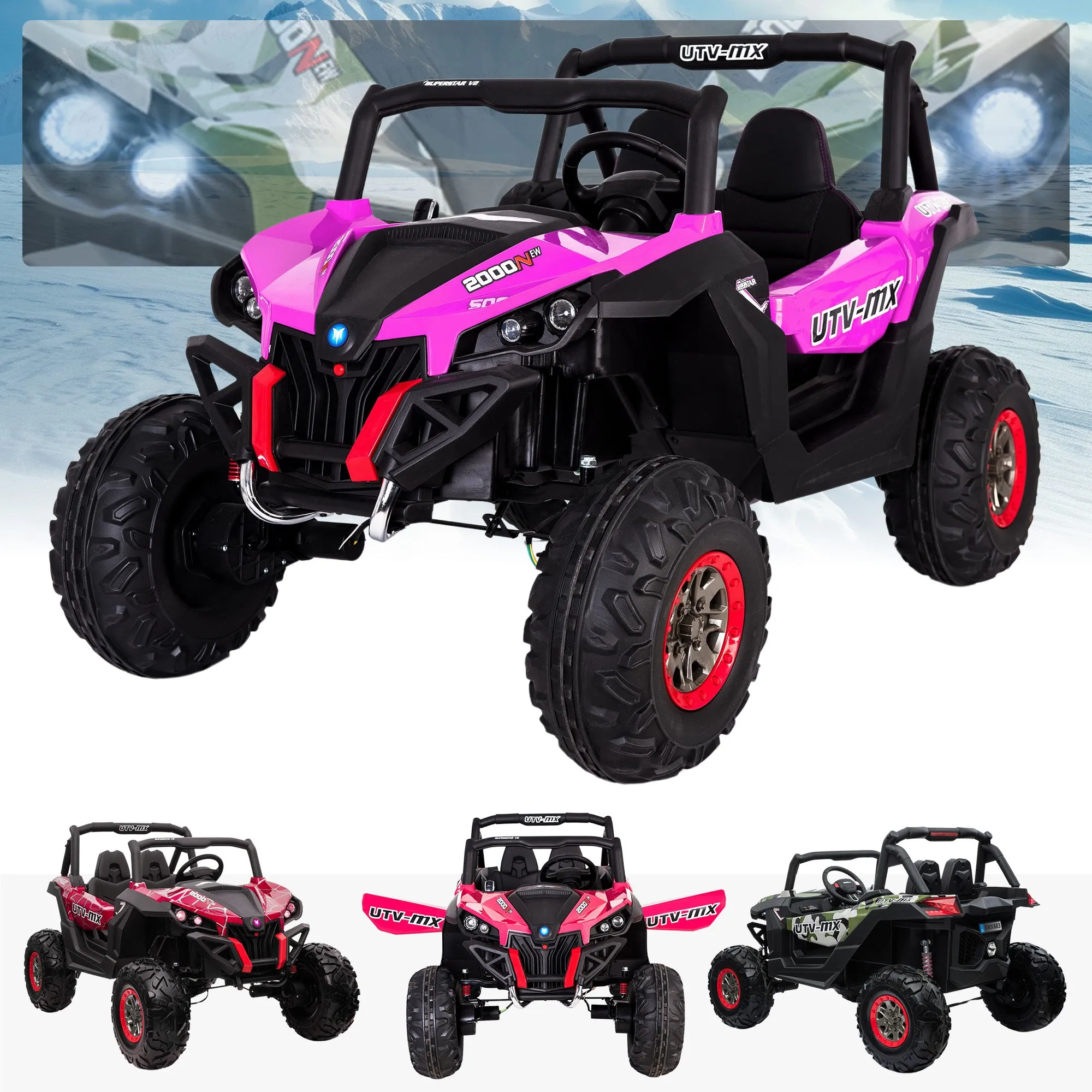 24V RiiRoo MaxPow™ UTV-MX