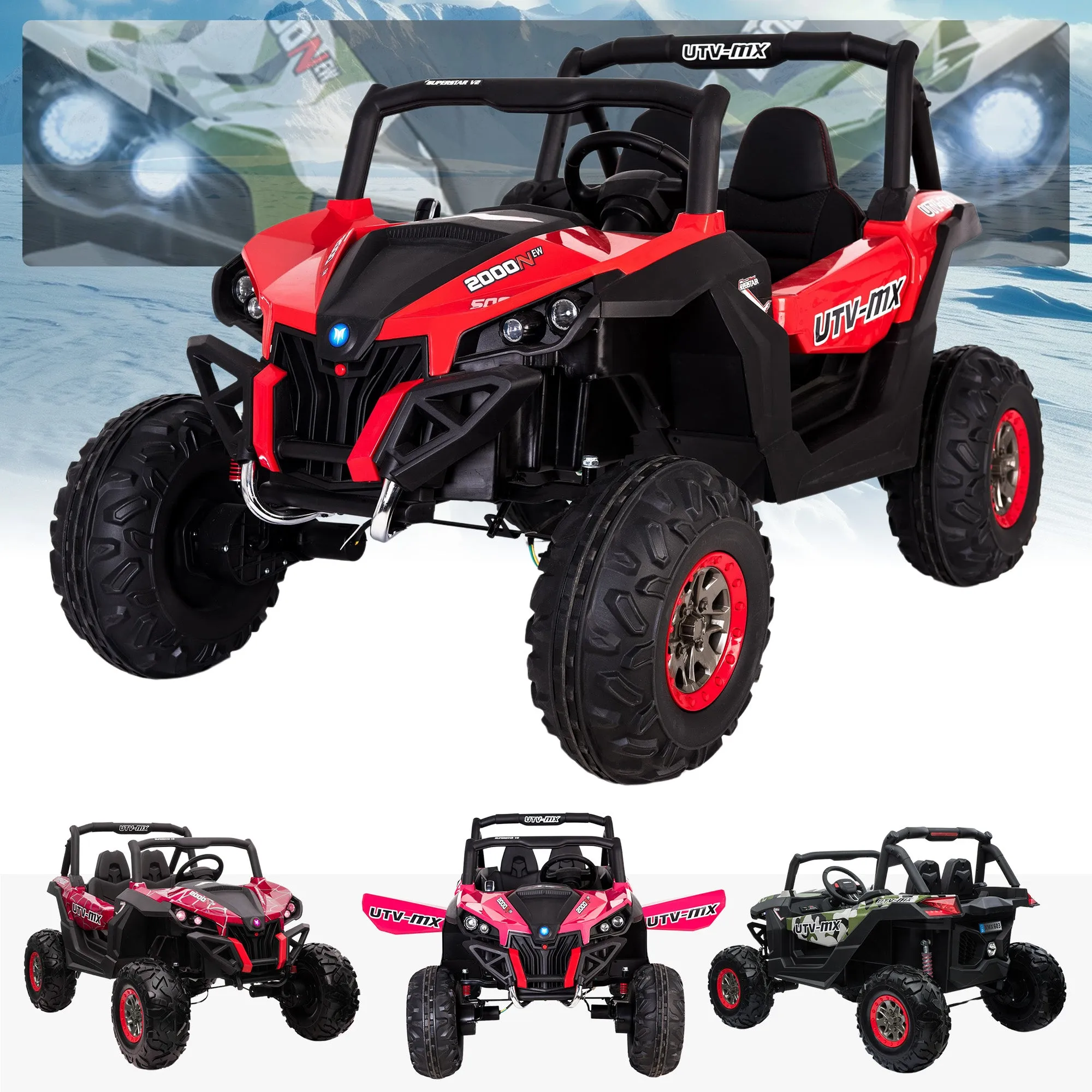 24V RiiRoo MaxPow™ UTV-MX