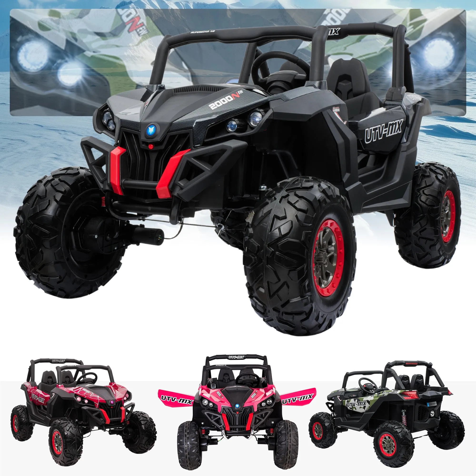 24V RiiRoo MaxPow™ UTV-MX