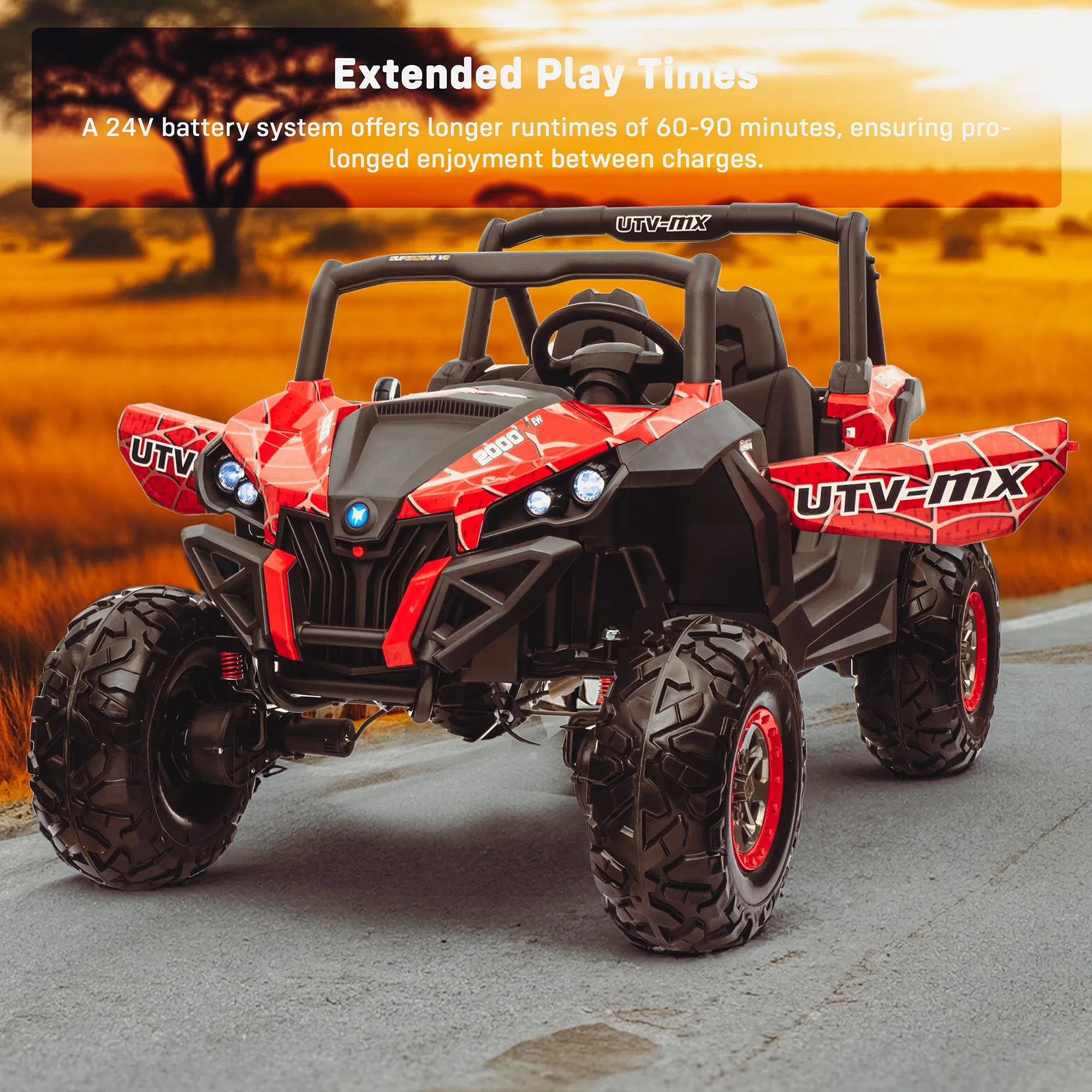 24V RiiRoo MaxPow™ UTV-MX