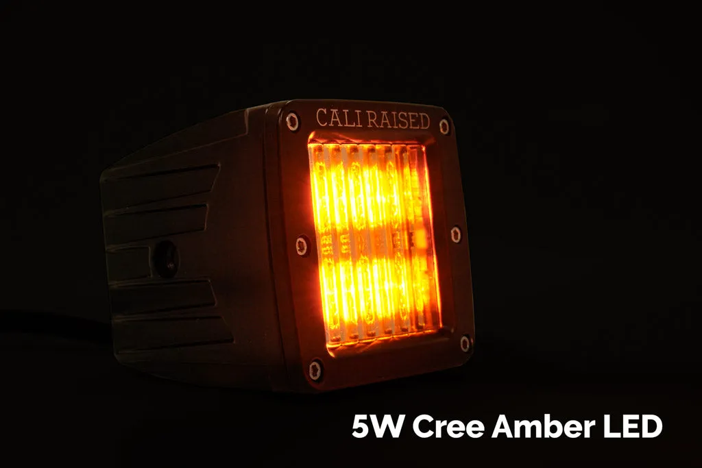 3x2 18W Amber LED Pod BY CALI RAISED LED