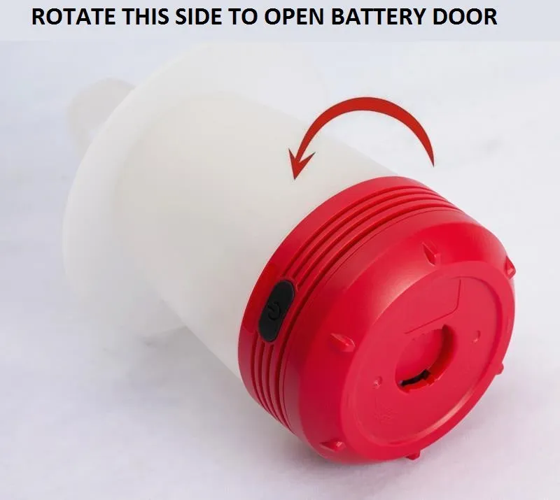 4W LED Rechargeable Portable Camping Light with 2000mAh Li Battery
