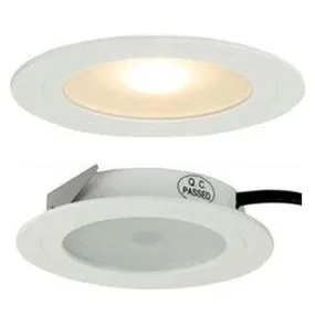 60mm Magro LED Downlight 2w White, Silver 3k UA4510WH, UA4510SIL oriel Lighting