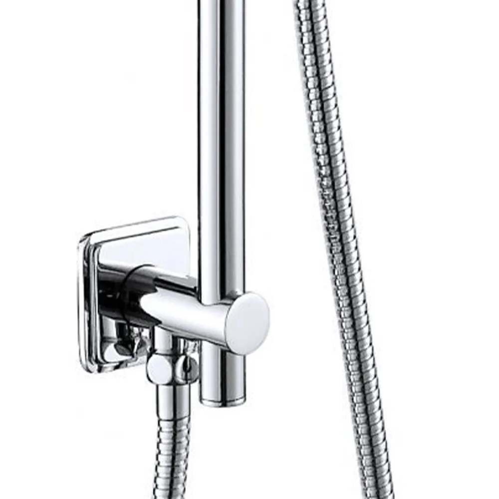 Adjustable Shower Riser Rail Kit – Chrome