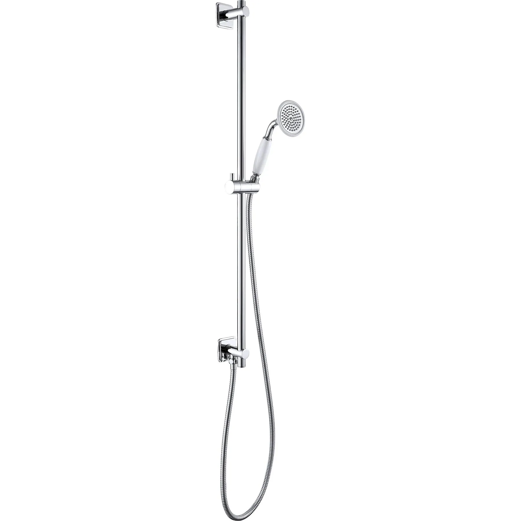 Adjustable Shower Riser Rail Kit – Chrome