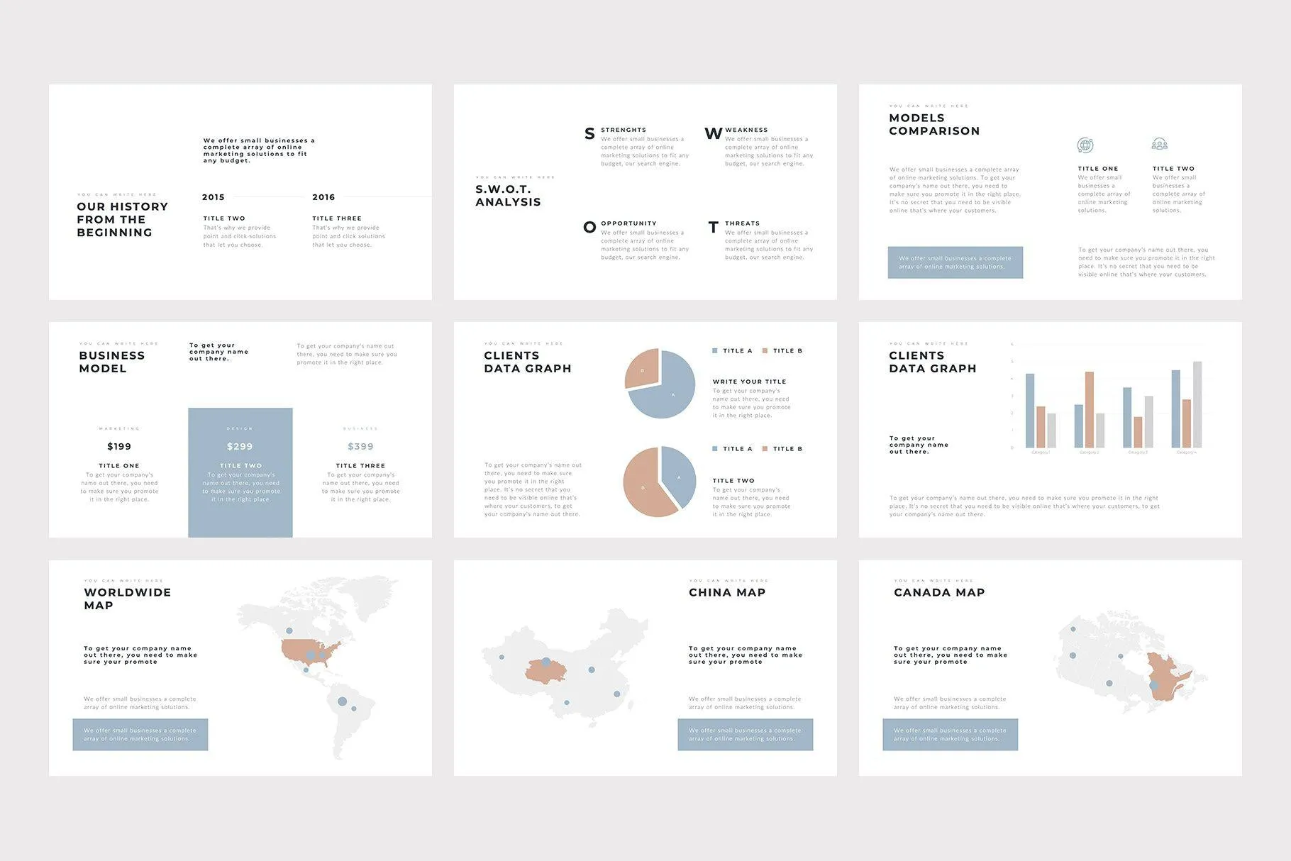 Alexa Minimal Google Slides