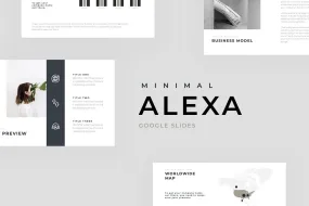 Alexa Minimal Google Slides