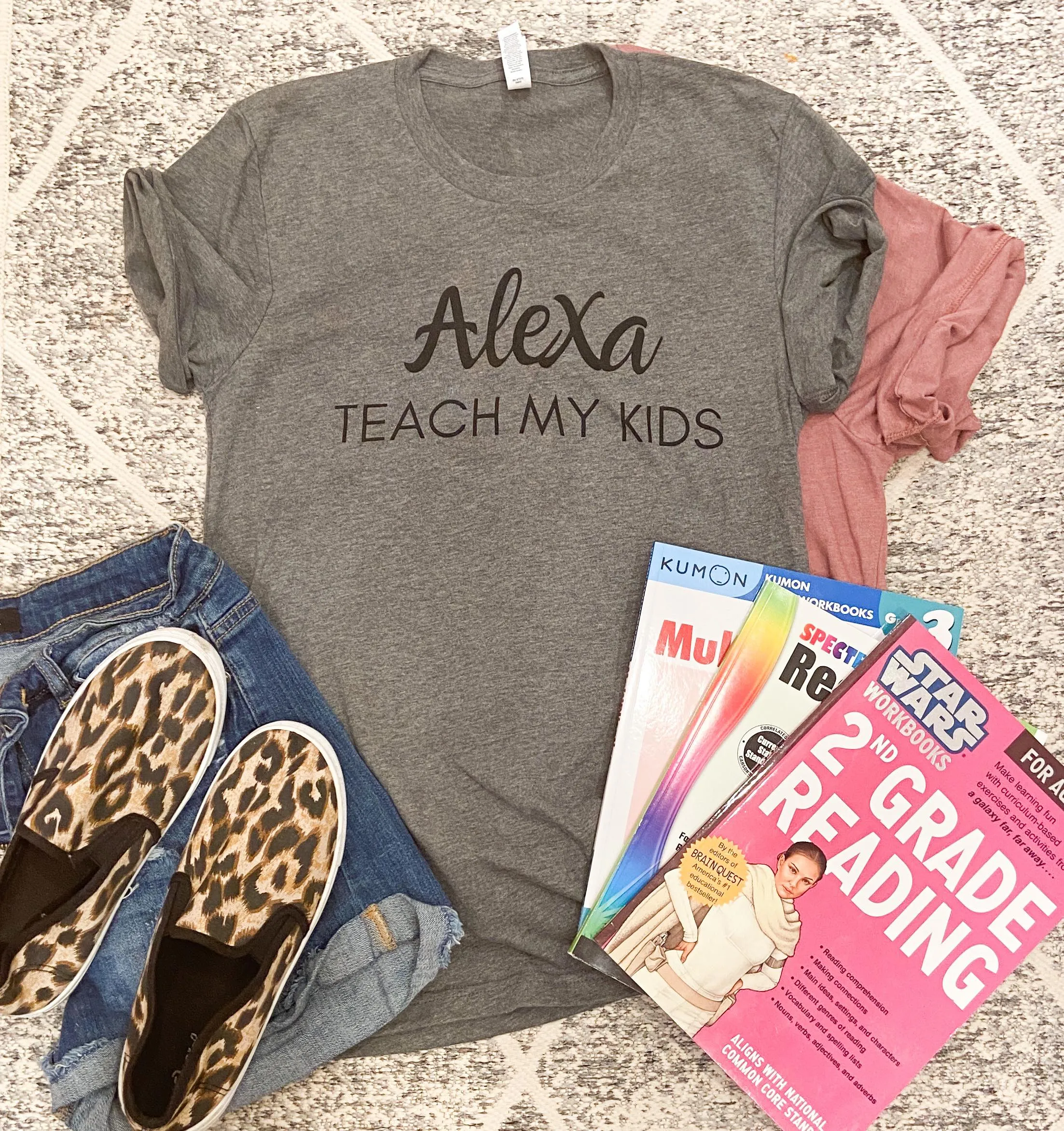 Alexa Teach My Kids Unisex Fit Tee CLOSEOUT