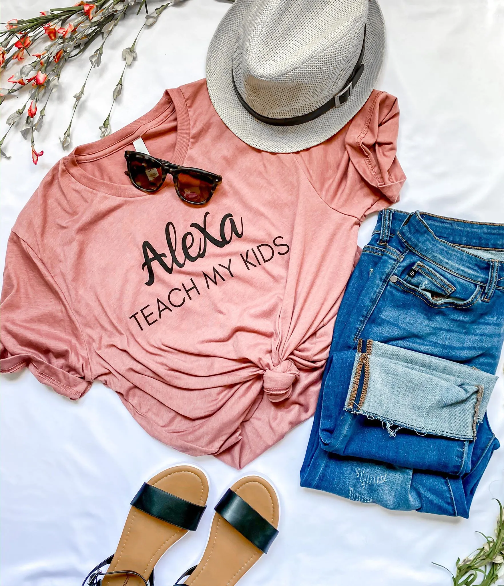 Alexa Teach My Kids Unisex Fit Tee CLOSEOUT