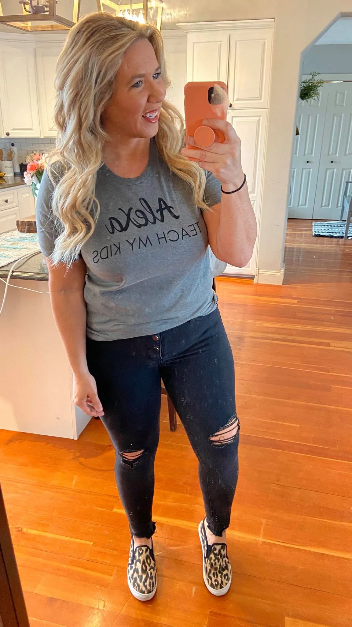 Alexa Teach My Kids Unisex Fit Tee CLOSEOUT