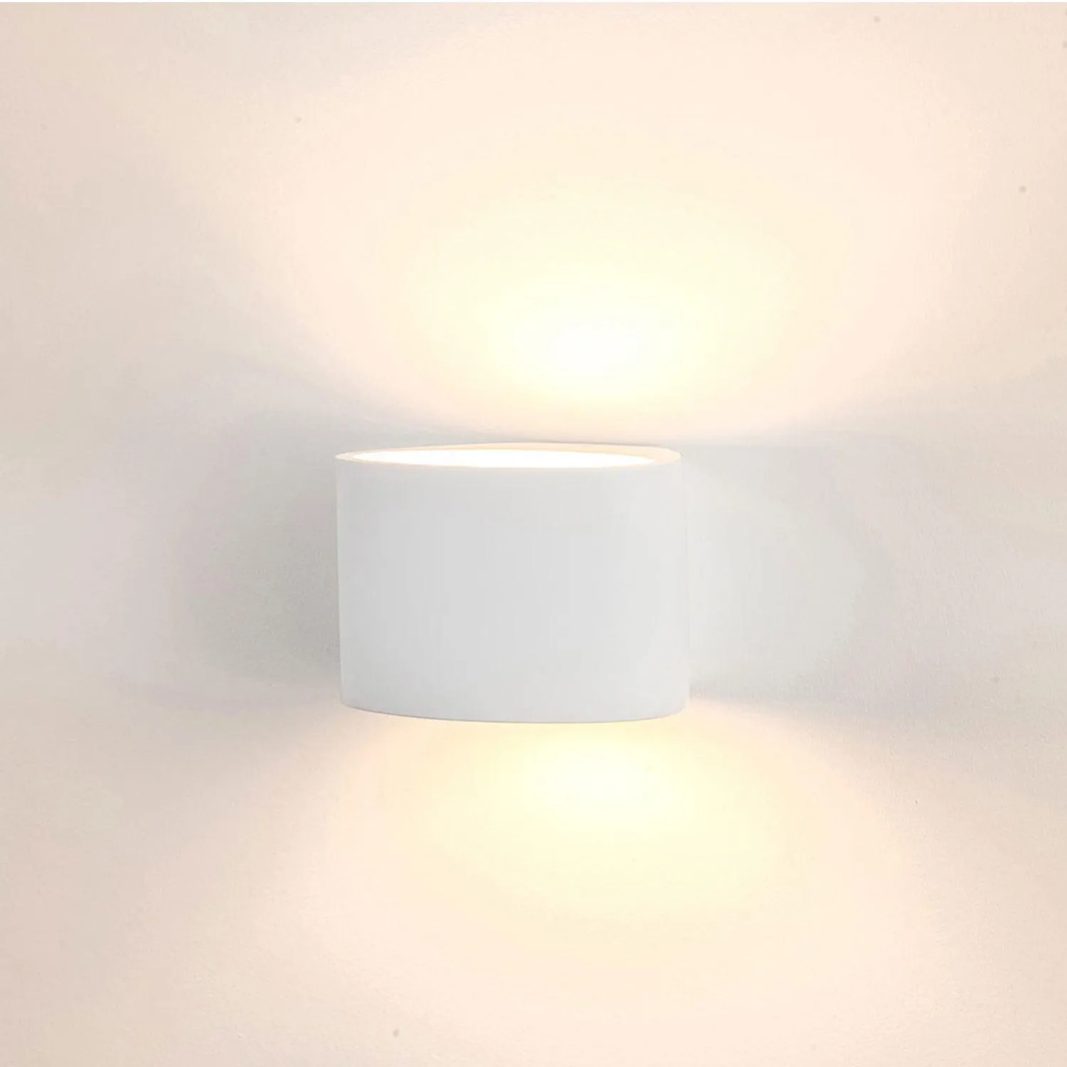 Arc LED Wall Plaster Light Small 3w Havit Lighting - HV8025C, HV8025W