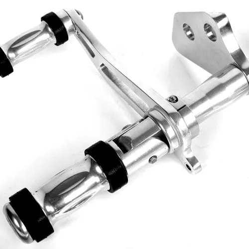 Attitude Inc Forward Control Kit, Polished, 8.5 in Forward, For Harley-Davidson Dyna Street Bob 2006-2017, Kit