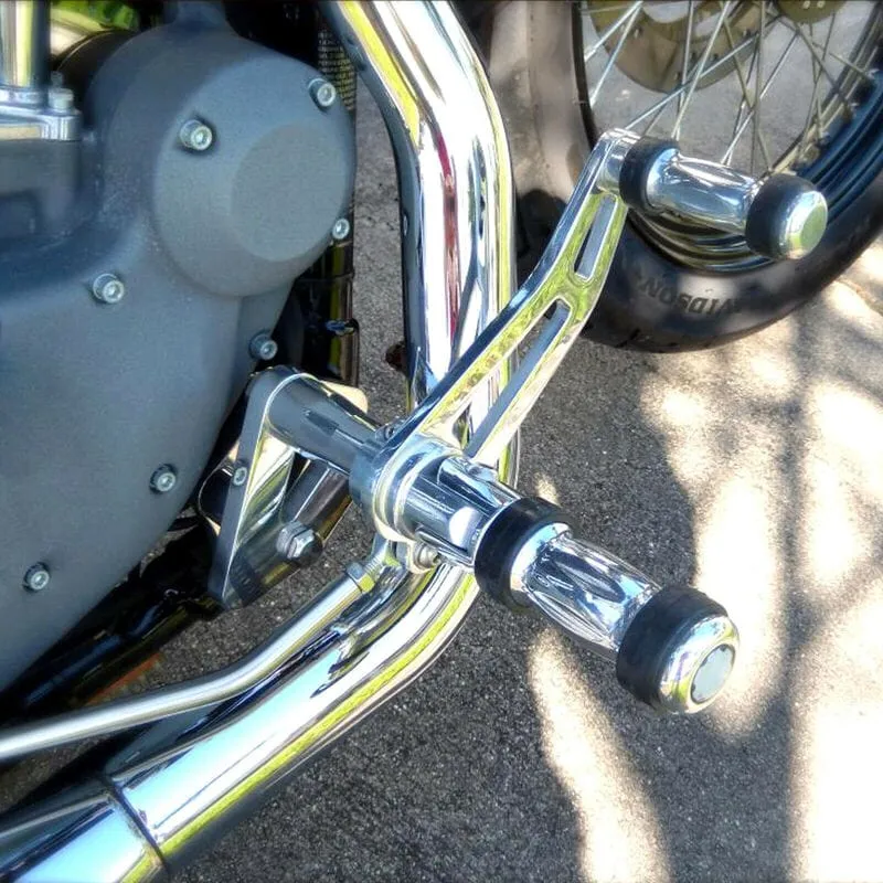 Attitude Inc Forward Control Kit, Polished, 8.5 in Forward, For Harley-Davidson Dyna Street Bob 2006-2017, Kit
