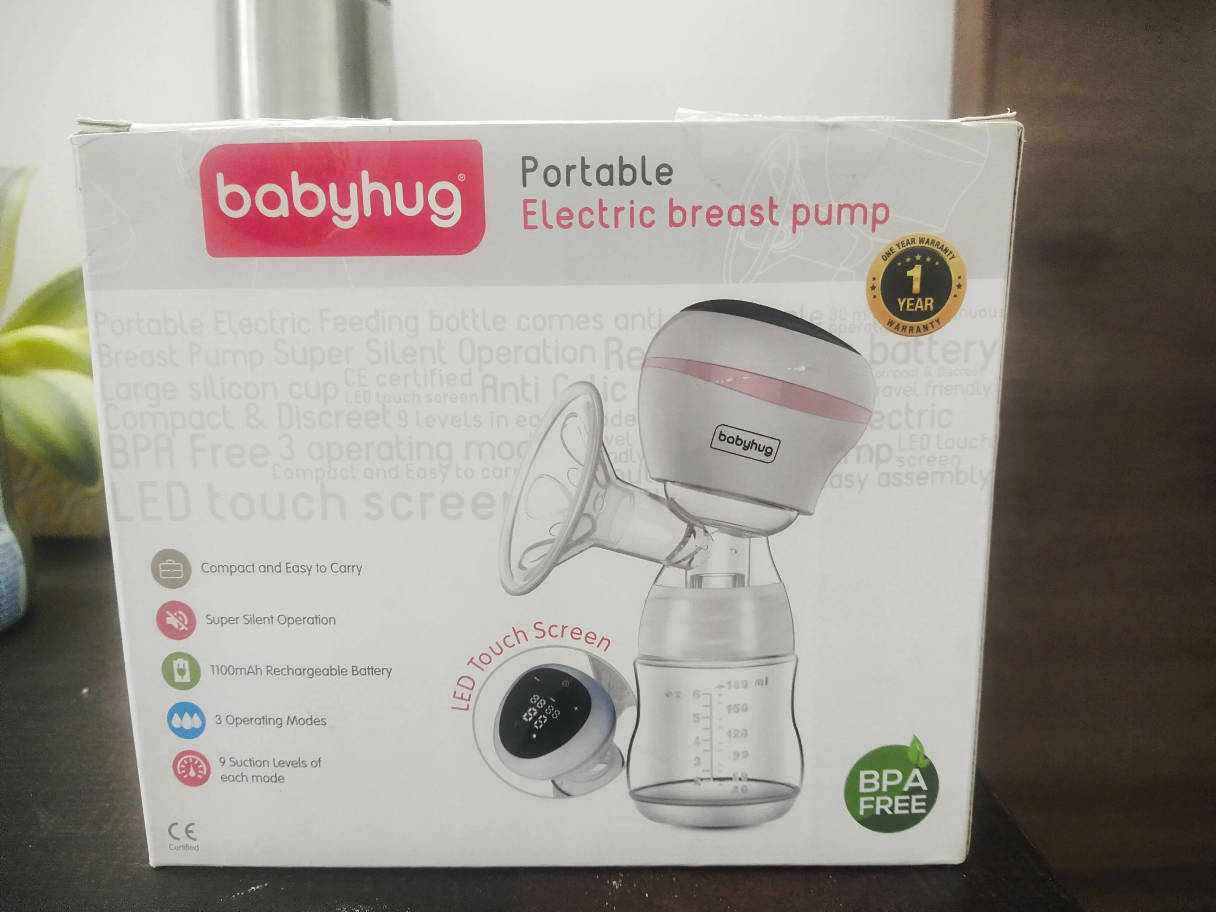 BABYHUG Electric Breast Pump