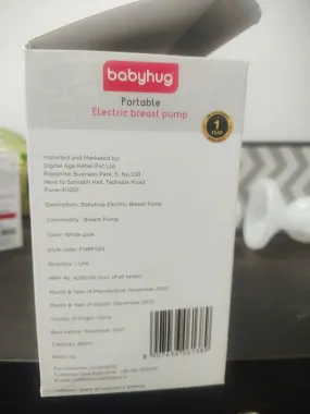 BABYHUG Electric Breast Pump