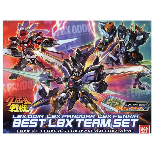 Bandai 0173101 LBX / Odin / Pandora / Fenrir Best Team Set Danball Senki