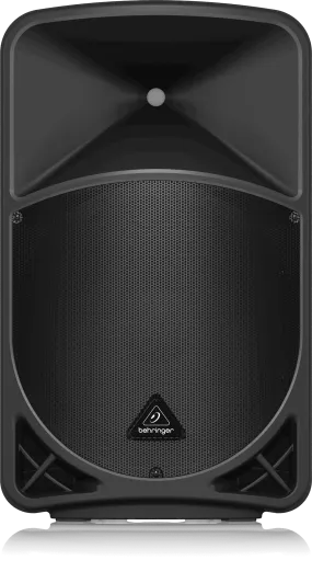 Behringer B15X 1000 Watt 2 Way 15" Powered Loudspeaker with Digital Mixer, Wireless Option, Remote Control via iOS*/Android* Mobile App and Bluetooth Audio Streaming