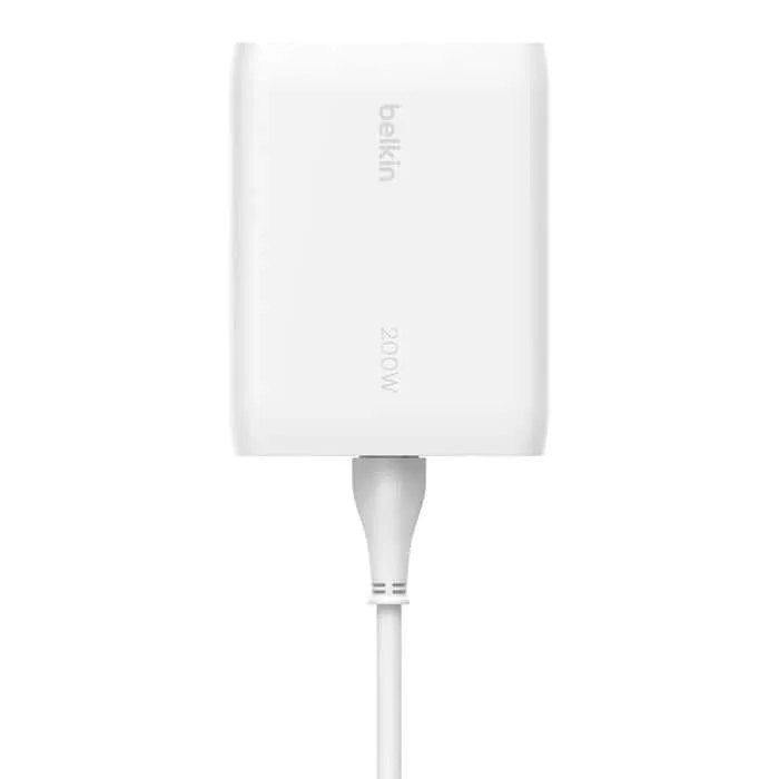 Belkin 200W 4-Port USB-C GaN Charger