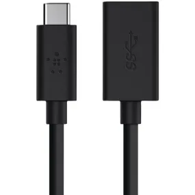 BELKIN F2CU036btBLK USB-C(TM) to USB-A 3.0 Adapter