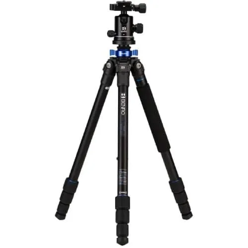 Benro Mach3 Tripod Series 1, Aluminium, 4 Section, Twist Lock, B1 Ball Head