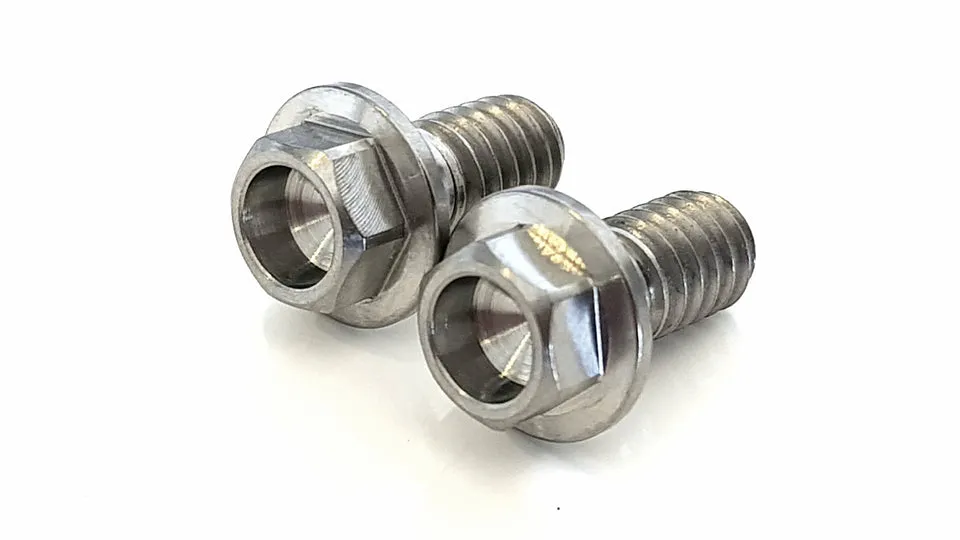 BK Ti Components Titanium Shifter Handle To Chassis Mount 2 off 1/4 Unc x 1/2in