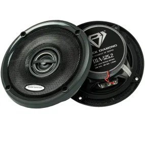 Black Diamond 5.25" Coaxial Speaker 2 Way 4-Ohm 120 Watts 2 Speakers DIA-525.2
