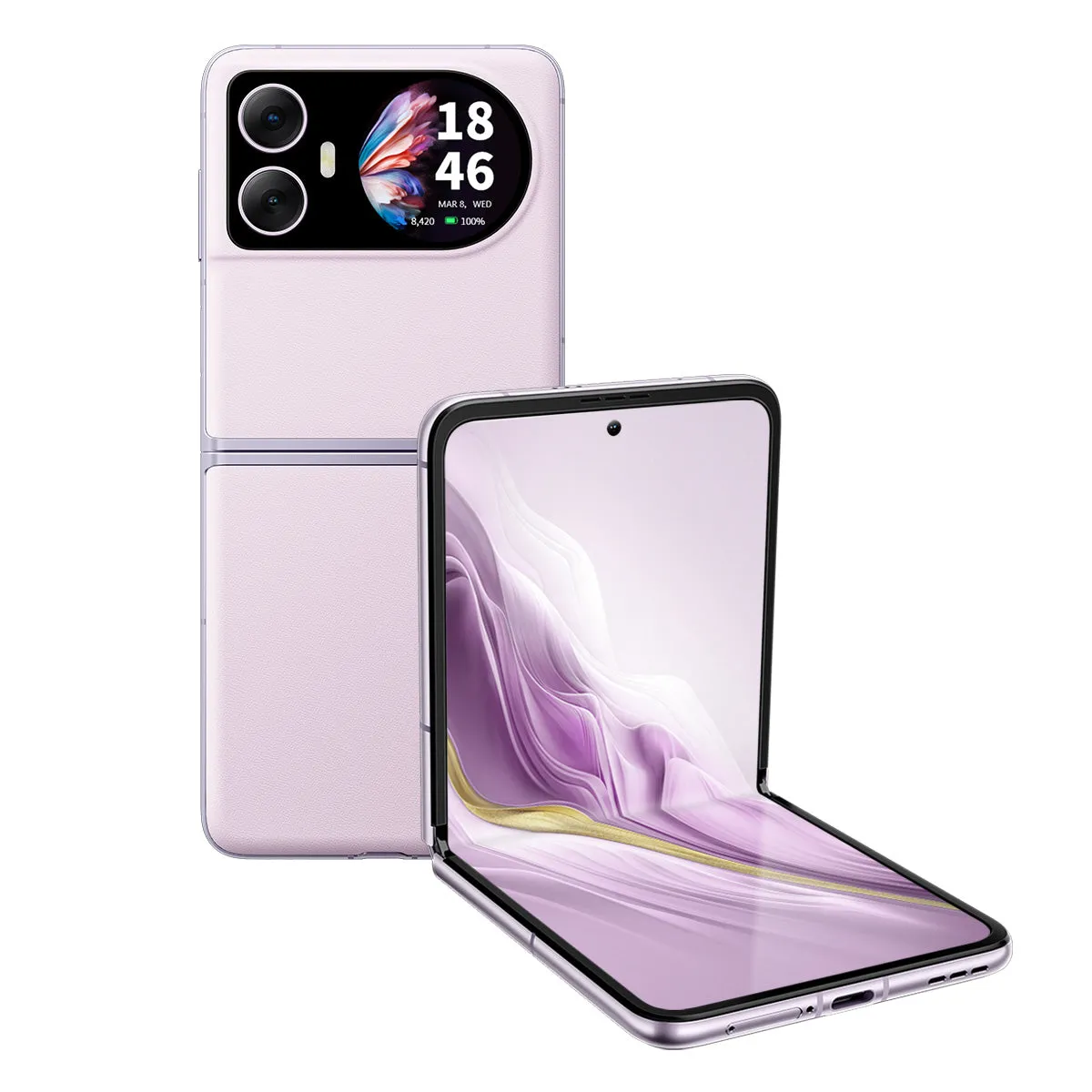 Blackview Hero 10 Flip 6.9-inch AMOLED Foldable Screen MediaTek Helio G99 12GB 256GB 108MP Camera 4G Smartphone