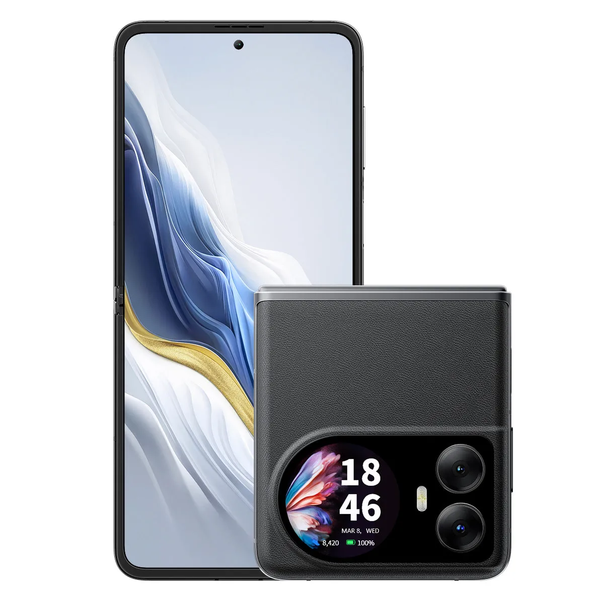 Blackview Hero 10 Flip 6.9-inch AMOLED Foldable Screen MediaTek Helio G99 12GB 256GB 108MP Camera 4G Smartphone