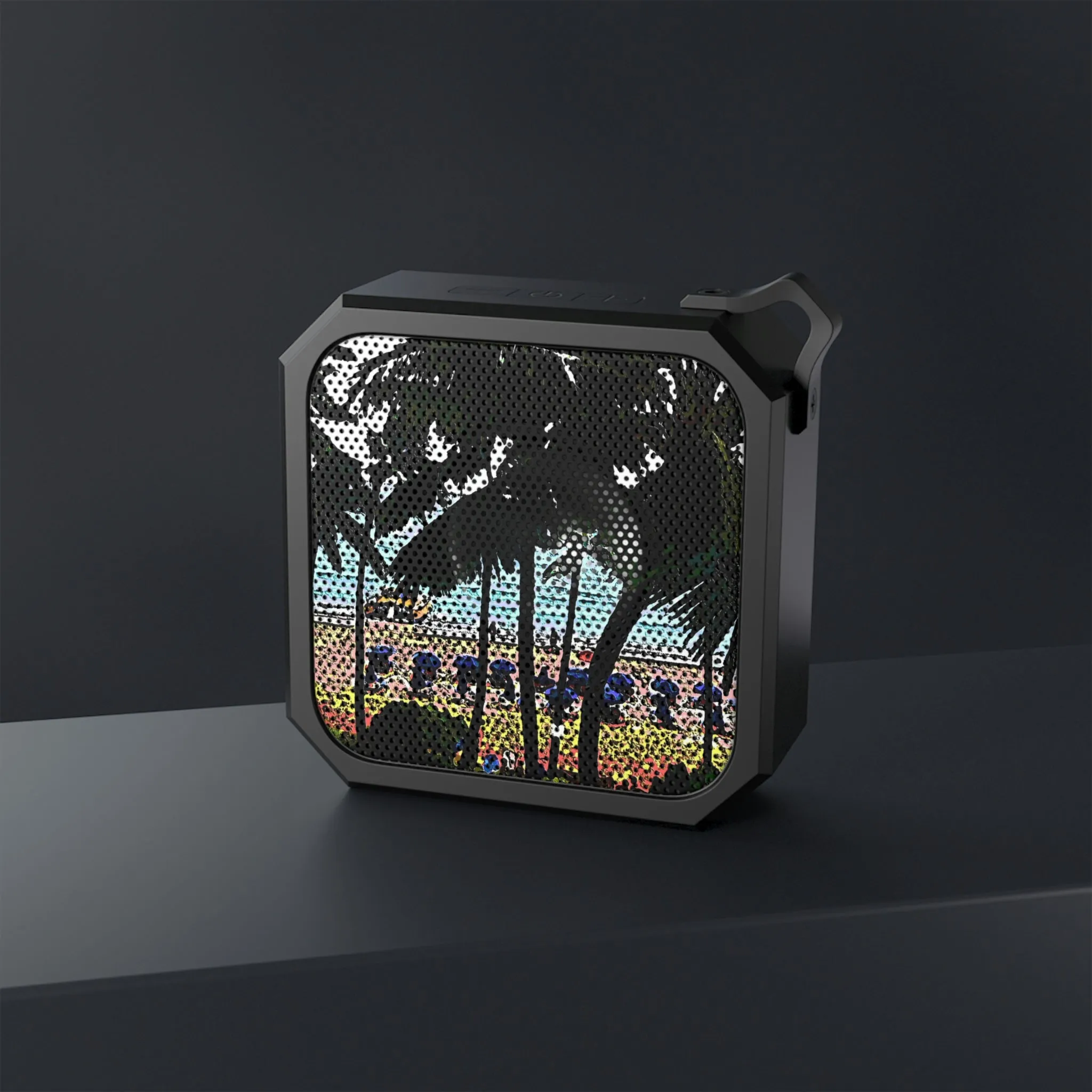 Blackwater Outdoor Bluetooth Speaker ... "A Beautiful Beach Amongst The Palms" ... The Outrigger Waikiki, Honolulu, Oahu ... Original Works ...