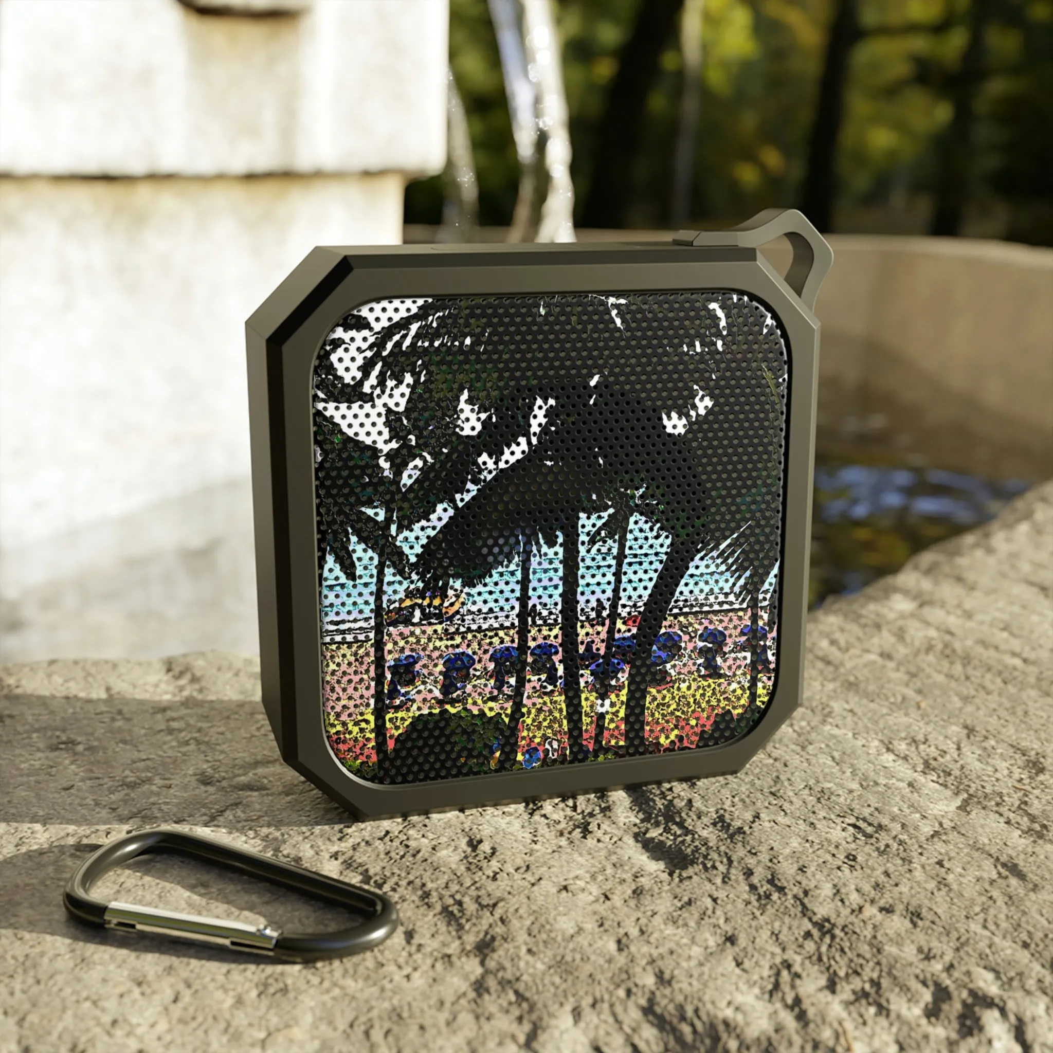 Blackwater Outdoor Bluetooth Speaker ... "A Beautiful Beach Amongst The Palms" ... The Outrigger Waikiki, Honolulu, Oahu ... Original Works ...