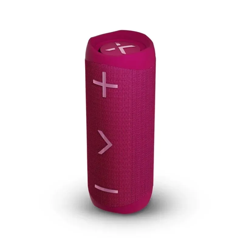 BlueAnt X3D MAX Bluetooth Speaker Portable 40 Watt Boudoir Red
