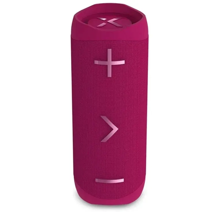 BlueAnt X3D MAX Bluetooth Speaker Portable 40 Watt Boudoir Red