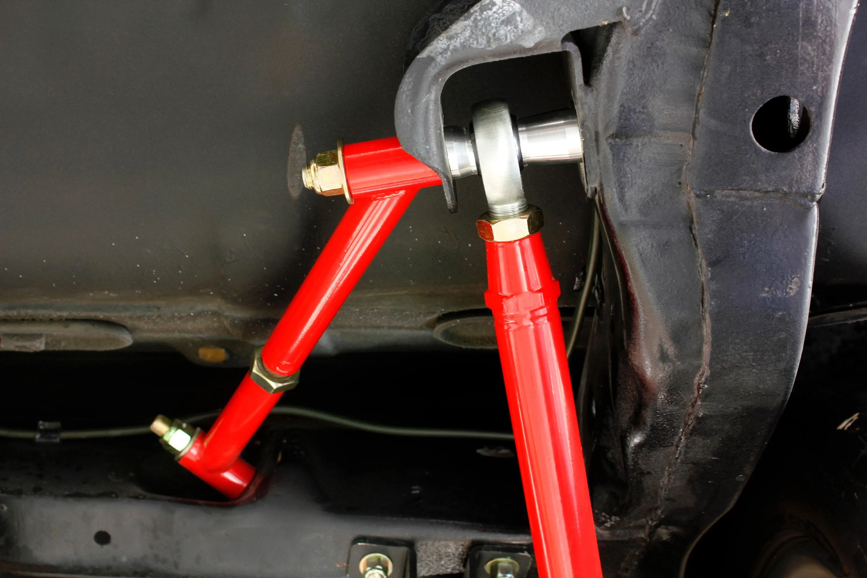 BMR Control Arm Reinforcement Pontiac GTO (64-67) Red or Black