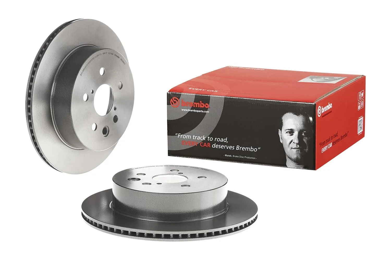 Brembo Disc Brake Pad and Rotor Kits KT00756