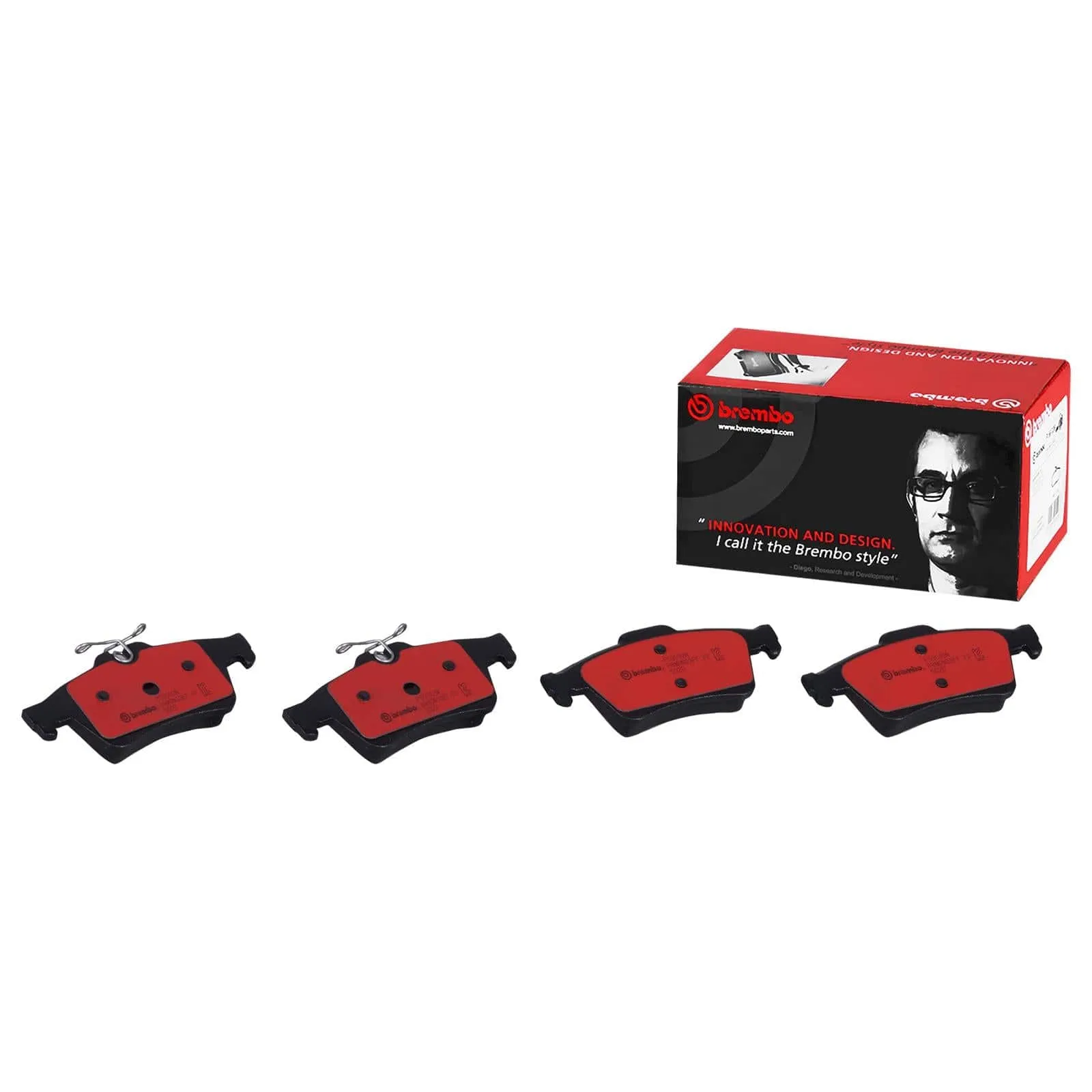 Brembo Disc Brake Pad and Rotor Kits KT04408
