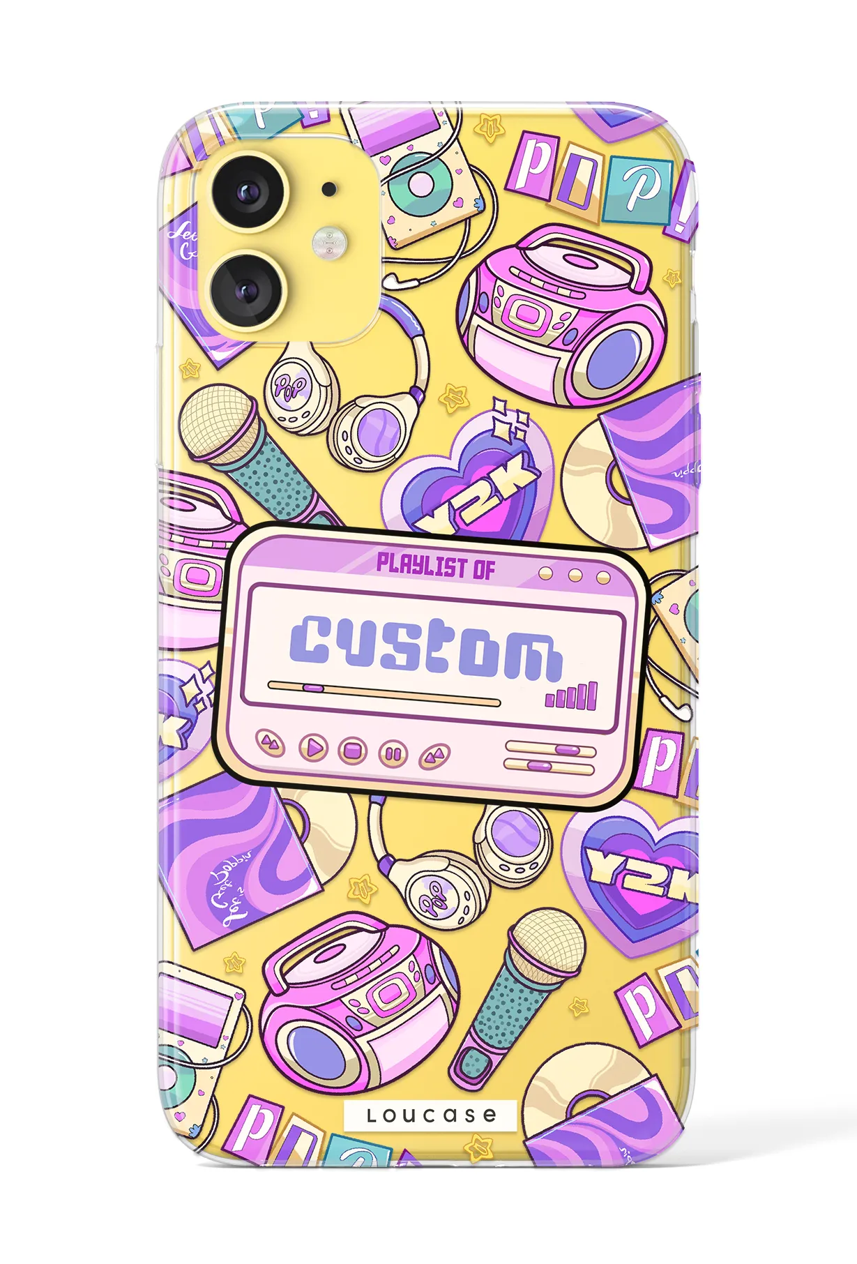 Bubblegum Beats - KLEARLUX™ Special Edition Playlist Collection Phone Case | LOUCASE